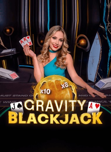 Gravity Blackjack slot visual from ICONIC21 available on bizzocasino88.de