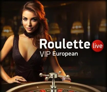 Live Roulette European VIP online game logo by Platipus on bizzocasino88.de